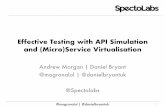 Effective Testing with API Simulation and (Micro)Service ... · Effective Testing with API Simulation and (Micro)Service Virtualisation 1 ... API-Driven Architecture 7 Application