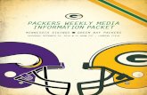 PACKERS WEEKLY MEDIA INFORMATION PACKETprod.static.packers.clubs.nfl.com/assets/docs/2016/...PACKERS WEEKLY MEDIA INFORMATION PACKET SATURDAY, DECEMBER 24, 2016 @ 12 NOON CST • LAMBEAU