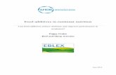 Feed additives in ruminant nutrition - AHDB Beef & Lamb · 2017-03-27 · Feed additives in ruminant nutrition 1. Introduction Feed additives are products used in animal nutrition