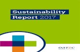 Sustainability Report 2017 - ORTEC | ORTEC · PDF file 2 ORTEC Sustainability Report 2017 ORTEC 3 EcoVadis Gold Leading by example is very ... we have enhanced our solution suite,