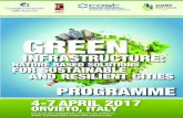 COMUNE DI ORVIETO GREEN - greeninurbs.com · 2017-04-05 · 17:00 - 17:15 The nature-base solutions and green infrastructure at landscape scale searching for territorial resilience.