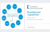 Ilmastokunnat -tapaaminen · Ilmastokunnat-tapaaminen Tampere 7.11.2019 Miira Riipinen, Pauliina Jalonen, Vesa Peltola