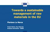 Towards a sustainable management of raw materials in the EUsuprim.eitrawmaterials.eu/sites/default/files/inline-files/06_SUPRIM_F... · EU Raw materials initiative FP6 2002-2006 FP7
