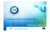 COMMUNICATION & DISSEMINATION -  · This project has received funding from the Fuel Cells and Hydrogen 2 Joint Undertaking under grant agreement No (number). This Joint Undertaking