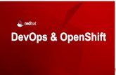 DevOps & OpenShift - Red Hatpeople.redhat.com/.../fev2015/OpenShift-n-DevOps.pdf · …so the DevOps focus can be on application delivery Continuous integration/delivery •Integration
