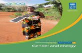 Gender and Climate ChanGe afriC a 3 Gender and …...Gender and Climate ChanGe Capacity development series afriCa 3Gender and energy Training module 3Part II of this module outlines