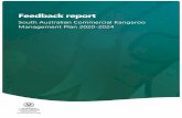 Feedback report - Amazon S3 · Summary of feedback – SA consultation Table 2: Summary of feedback received from the 531 submissions made through YourSAy or emailed to the kangaroo