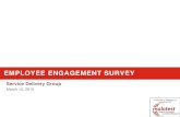 EMPLOYEE ENGAGEMENT SURVEY - TTC Employment...• The primary objective of this research is to increase levels of employee engagement within the TTC. This includes identifying specific