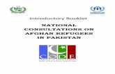 Introductory Booklet - CODE PAKISTANcodepak.org/wp-content/uploads/2017/01/Booklet-V5.pdfNational Consultations on Afghan refugees and sharing its findings with key government officials