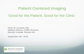 Patient Centered Imaging: Good for the Patient – Good for ... · Patient Centered Imaging Good for the Patient, Good for the Clinic Peter W. Curatolo, MD ... Calendar year 2015
