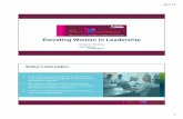 Elevating Women in Leadership - 56th Annual Human ... · Elevating Women in Leadership A study exploring how organizations can crack the code to make real progress 12 Organizations