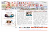 NURSE IOWA RNs, LPNs and ARNPs licensed in Iowa REPORTER · 2018-03-31 · current resident or Presort Standard US Postage PAID Permit #14 Princeton, MN 55371 Volume 1 • Number