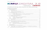 Projektbeschreibung, KMU.DIGITAL 2.0, Modul …...Stand: Oktober 2019 3 1. Zuschussgegenstand Mit dem gegenständlichen Projekt KMU.DIGITAL 2.0 - Modul Beratung sollen Digitalisierungsprojekte