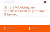 Smart Working: un modo diverso di pensare il lavoro · 20.06.2018 20.06.2016 –WORKBENCH #5WORKBENCH # WELFARE E SMART WORKING: I VANTAGGI PER AZIENDE E LAVORATORI WELFARE: I PRINCIPALI