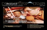 75 Years of solving Tough researCh Problems · A Publication of the Georgia Institute of Technology Winter 2010 n Jeweled Beetles n Stifling Drug Innovation n Improving Cancer Therapy