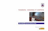 Tammin - Making it Happen · 2016-02-05 · Tammin - Making it Happen Page 4 The Shire of Tammin’s Roles Local governments operate under Statute but also with some discretion. The