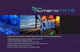 High Performance SaaS Solution for FRTB Compliance · FRTB REQUIRES STRATEGIC TRANSFORMATION – & NUMERIX FRTB IS A TECHNOLOGY ENABLER OF TRANSFORMATION The Fundamental Review of