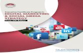 Executive Certificate Program in DIGITAL MARKETING ... · PDF file COURSE BENEFITS CERTIFICATE OF COMPLETION FROM IIM RAIPUR On successful completion, you will receive certiﬁcate