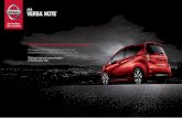 2016 VERSA NOTE - Amazon Web Services · With NissanConnectSM1 with Mobile Apps, your Versa® Note® becomes your smartphone’s best friend. Which means no more separation anxiety