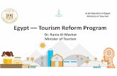 Egypt ––Tourism Reform Programegypt.travel/media/2338/egypt-tourism-reform-program.pdf · successful completion of each season. Measuring tourism’s contribution to the national