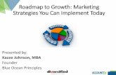 Roadmap to Growth: Marketing Strategies You Can Implement … · 2019-10-02 · Marketing is Your Revenue Spigot, Turn up the Flow! • Focus Your Time on Billable Hours • Increase
