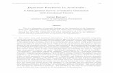 Japanese Business in Australia · Japanese Business in Australia : A Management Survey of Industry Interaction with Locational Factors ... ‘GST goods and services tax ’, ... for