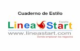 Cuaderno de Estilo - Linea Tours de estilo LINEA...Microsoft PowerPoint - Cuaderno de estilo LINEA START 2014.ppt Author rmata Created Date 5/30/2014 9:00:42 PM ...