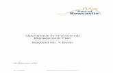 Operational Environmental Management Plan Mayfield No. 4 Berth · Table 1: Operational Environmental Management Plan requirements Consent Condition Reference in OEMP • Describe
