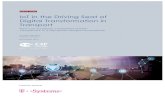IoT in the Driving Seat of Digital Transformation in Transport · IoT in the Driving Seat of Digital Transformation in Transport How can European companies remain competitive in a