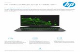 HP Pavilion Gaming Laptop 17-cd0012nm · HP Pavilion Gaming Laptop 17-cd0012nm For multiplayers and multitaskers Sacrifice nothing with the thin and power ful HP Pavilion Gaming Laptop.