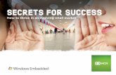 SECRETS FOR SUCCESSncrpr.ncr.com/web/rsdmkt/PrtMkt_CIB/V2/docs/white... · company that encompasses every retail touchpoint. Helping automate how retailers and consumers interact