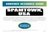 At CTC, our mission is to Educate, Challenge, and Inspire our … · 2020-02-21 · Children’s Theatre Company – Spamtown, USA Page 1 At CTC, our mission is to Educate, Challenge,
