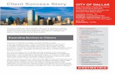 Client Success Story CITY OF DALLAS - Paymetric · Client Success Story CITY OF DALLAS How Paymetric helped the City of Dallas streamline payment ... rendering the information useless