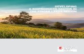 DEVELOPING A BIOPRODUCTS SECTOR IN THE FINGER LAKES REGION · Developing a Bioproducts Sector in the Finger Lakes Region 5 Preface This report has been prepared to provide a roadmap