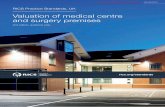 Valuation of medical centres and surgery premises 2010 · Produced by the Valuation Professional Group of the Royal Institution of Chartered Surveyors. 1st edition published 2003