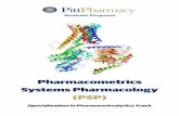 Pharmacometrics Systems Pharmacology (PSP) · 2019-02-05 · Pharmacometrics and Systems Pharmacology (PSP) is an interdisci- plinary science to study drug actions and rational development