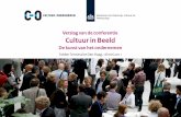 Verslag van de conferentie Cultuur in Beeld · 2014-04-21 · Houben: ‘Voor de ontwikkeling van de sector is schaalgrootte nodig. Dat betekent dat we slimmer moeten samenwerken