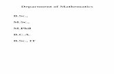 Department of Mathematics B.Sc., M.Sc., M.Phil B.C.A. B.Sc ... · DEPARTMENT OF MATHEMATICS (From 2014-17 batch onwards) ... Stochastic Processes 3) Numerical Methods 4) Fuzzy sets
