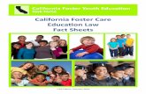 California Foster Youth Education · • Orange County Department of Education, Foster Youth Services • Promesa Behavioral Health ... a county office of education, a charter school