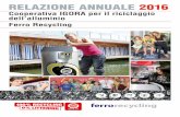 RELAZIONE ANNUALE 2016 - Igora · Relazione annuale 2016 Cooperativa IGORA per il riciclaggio dell’alluminio ... Presidente Cooperativa IGORA Herbert Huber, Presidente Ferro Recycling