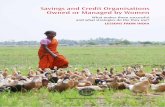 Savings and Credit Organisations Owned or Managed by Women...The Commonwealth Secretariat would like to thank Pinaki Ranjan Mitra, Rajesh Singh and Anup Ghosh of Ananya Finance for