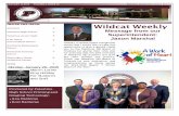 Wildcat Weekly 18 - palestineschools.org€¦ · Wildcat Weekly Message from our Superintendent: Jason Marshal Type to ... Mr. Sloan’s STEM students scan QR codes on their IPad