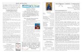 Parish and Area News I A T H Holy Rosary Catholic ...holyrosarycc.org/parishpubs/5_6_12.pdfHoly Rosary Catholic Community I 1043 Lake Avenue Detroit Lakes, MN 56501 Fifth Sunday of