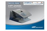 HandPunch 2000 XL | Operating Guide | AMGSYSTEMHandPunch 2000 Manual 7 The HandPunch has the following options available. • Backup Battery Support See Technical Note 70200-0012 –