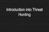 Introduction into Threat Hunting - Sri Lanka CERT|CC · What is Threat Hunting Cyber threat hunting is an active cyber defence activity. It is "the process of proactively and iteratively