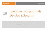 Continuous Opportunity: DevOps & Securityblogs.sans.org/appsecstreetfighter/files/2017/08/... · @mr_secure Continuous Opportunity: DevOps & Security 14 Puppet / DORA 2017 State of