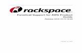 Fanatical Support for AWS Product Guide - Rackspace...Oct 15, 2018  · CHAPTER ONE GETTING STARTED It is extremely easy to get started experiencing Fanatical Support for AWS. 1.1Create