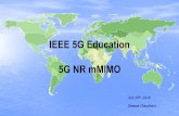 IEEE 5G Education 5G NR mMIMO - Home - IEEE Future …...You can’t do everything with one wireless network. Most IOT devices don’t need broadband. Most smartphones need mobile