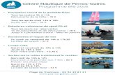 Centre Nautique de Perros-Guirec Programme été 2016tourisme.perros-guirec.com/fileadmin/user_upload/media... · 2016-08-03 · La Côte de Granit : 43 € Mardi et vendredi de 10h
