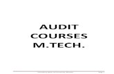 AUDIT COURSES M.TECH.€¦ · Chaudhary Bansi Lal University, Bhiwani Page 3 Course code 18AUD102 Course title DISASTER MANAGEMENT Scheme (L-T-P) 2-0-0 Credits 0 Internal Assessment